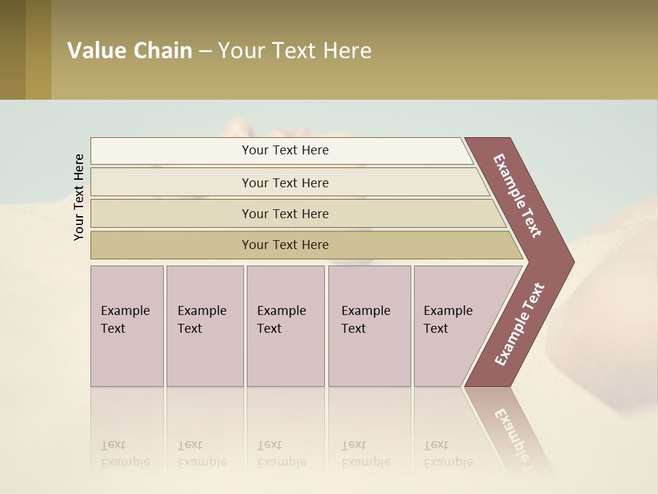 A Woman Laying In The Sand With Her Eyes Closed PowerPoint Template