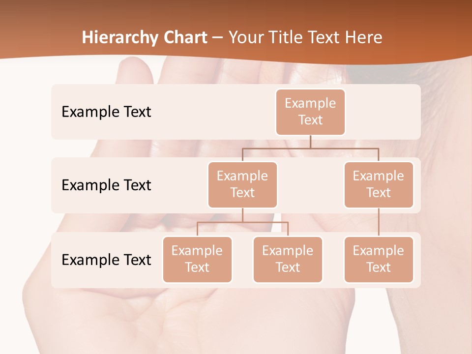 A Woman Holding Her Ear Up To Her Ear PowerPoint Template