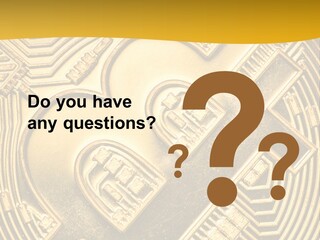 A Golden Powerpoint Presentation Is Shown PowerPoint Template