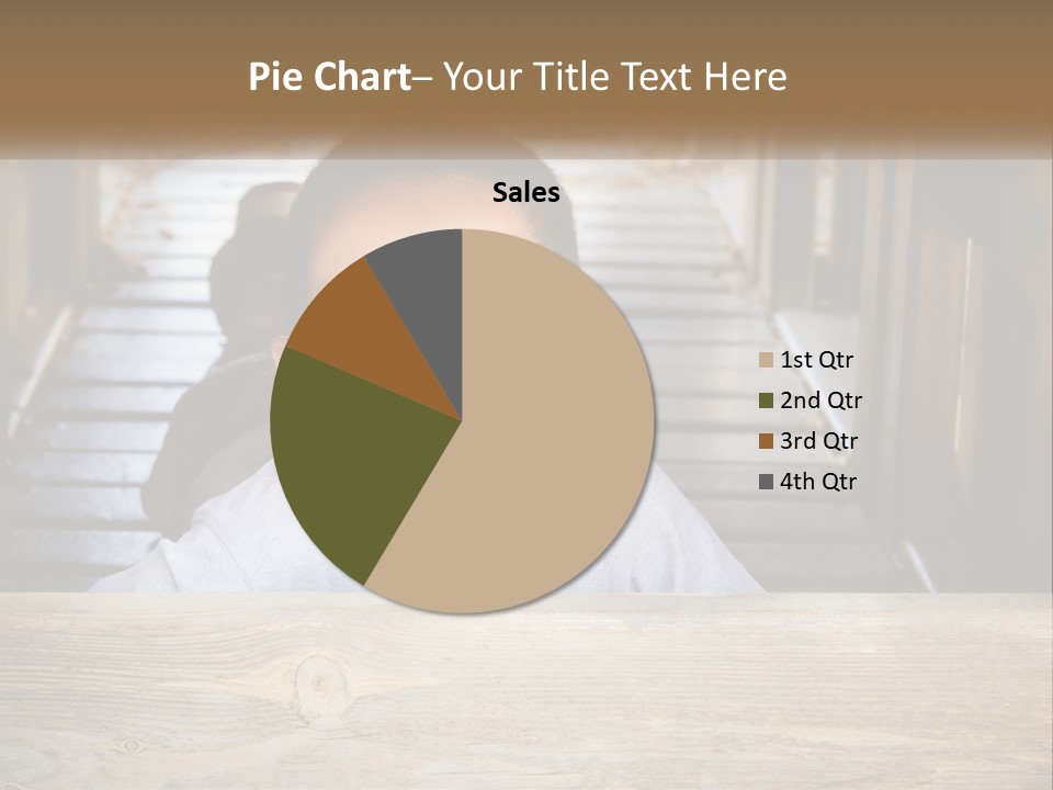 A Young Boy Is Smiling For The Camera PowerPoint Template
