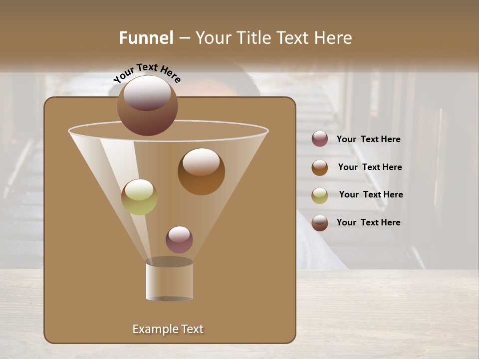 A Young Boy Is Smiling For The Camera PowerPoint Template