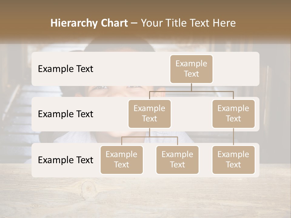 A Young Boy Is Smiling For The Camera PowerPoint Template