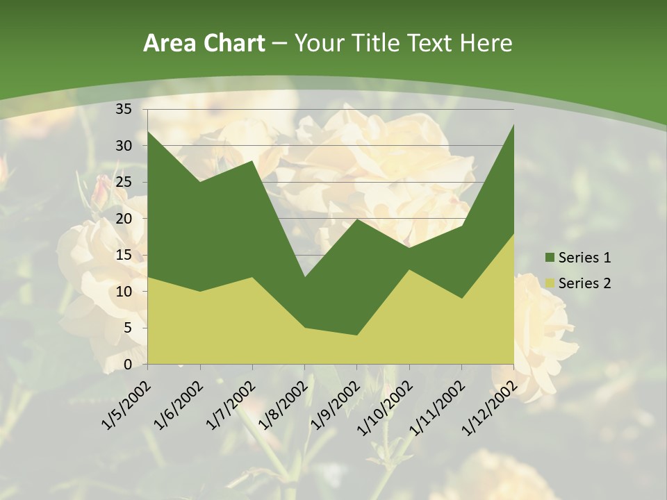 A Yellow Rose Powerpoint Presentation Is Shown PowerPoint Template