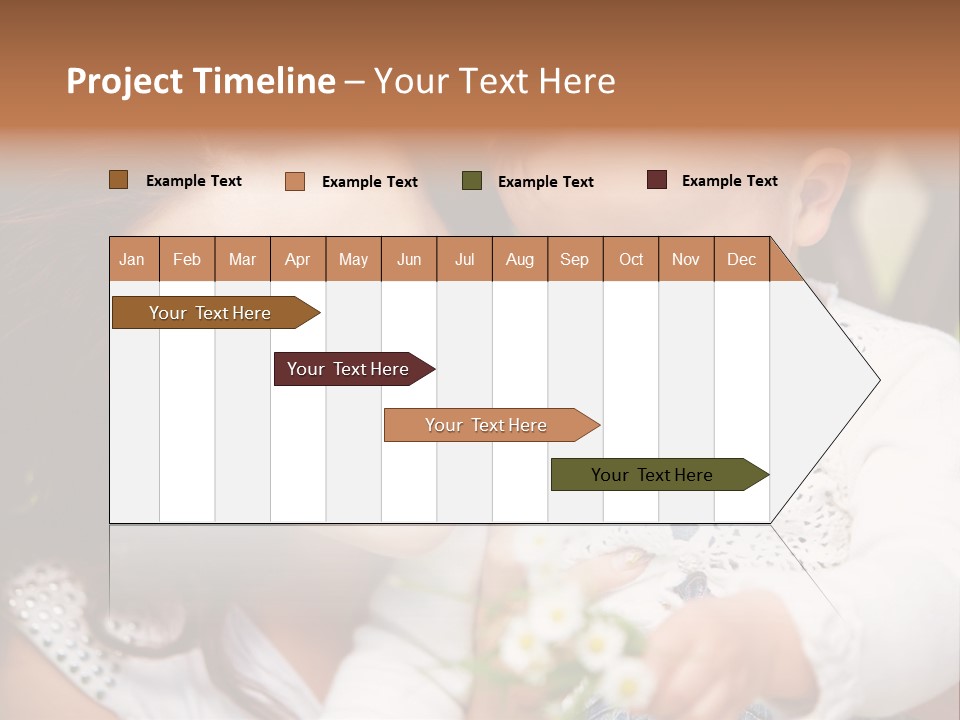 A Woman Holding A Small Child In Her Arms PowerPoint Template
