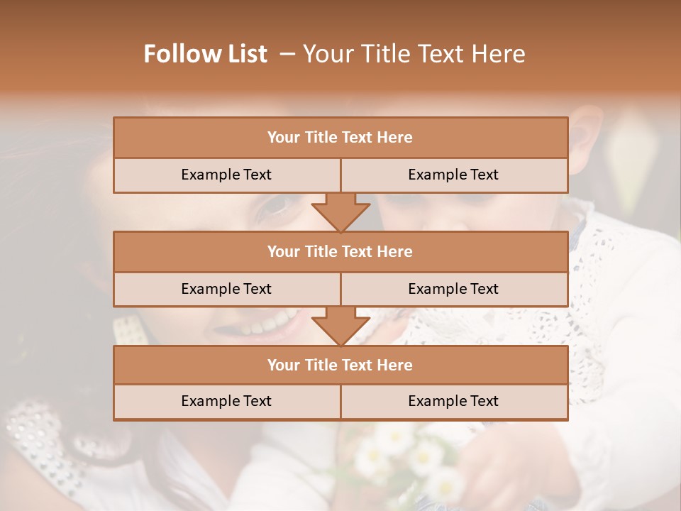 A Woman Holding A Small Child In Her Arms PowerPoint Template