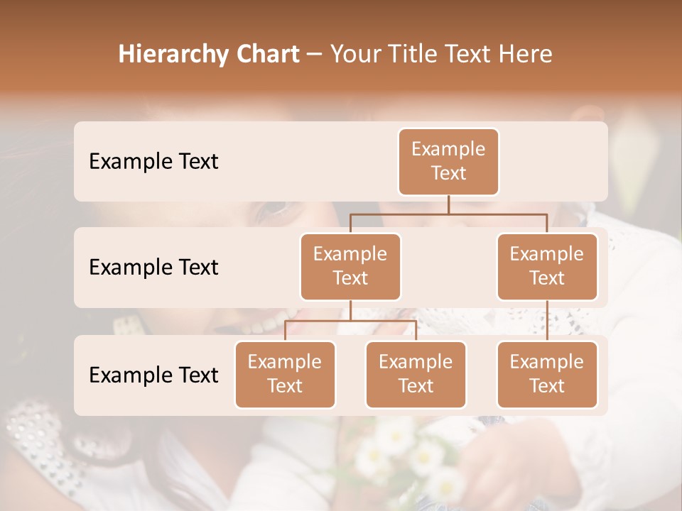 A Woman Holding A Small Child In Her Arms PowerPoint Template