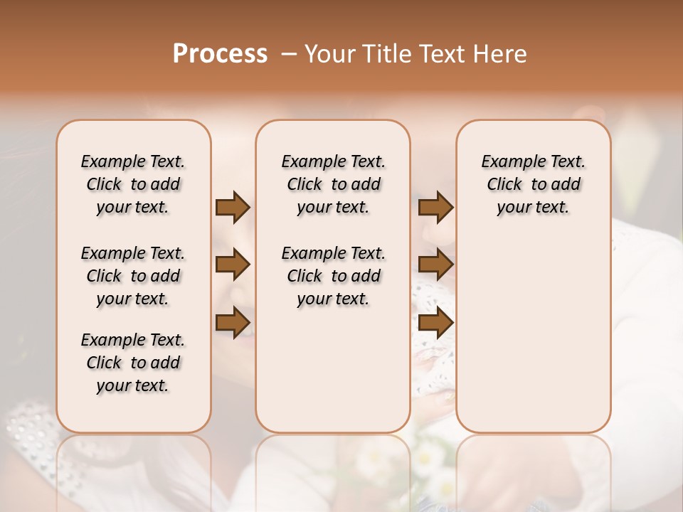 A Woman Holding A Small Child In Her Arms PowerPoint Template