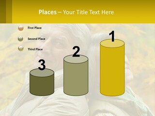 A Man And Woman Are Smiling For The Camera PowerPoint Template