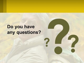 A Man And Woman Are Smiling For The Camera PowerPoint Template