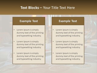 A Table Set For A Formal Dinner With Wine Glasses PowerPoint Template