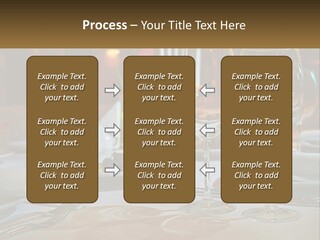 A Table Set For A Formal Dinner With Wine Glasses PowerPoint Template