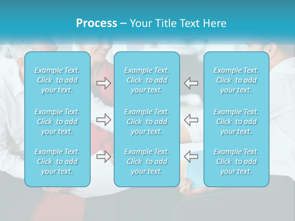 A Couple Of People Shaking Hands Over A Piece Of Paper PowerPoint Template