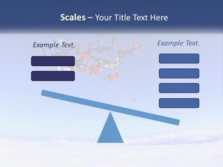 A Group Of People Flying Through The Air On Parachutes PowerPoint Template