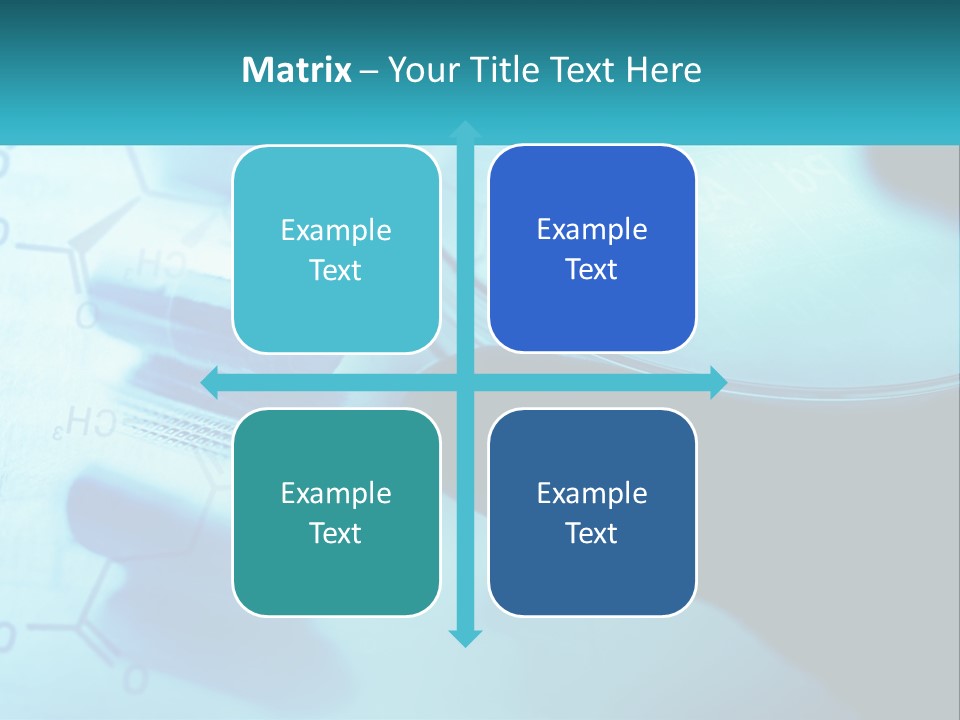 A Magnifying Glass On Top Of A Piece Of Paper PowerPoint Template