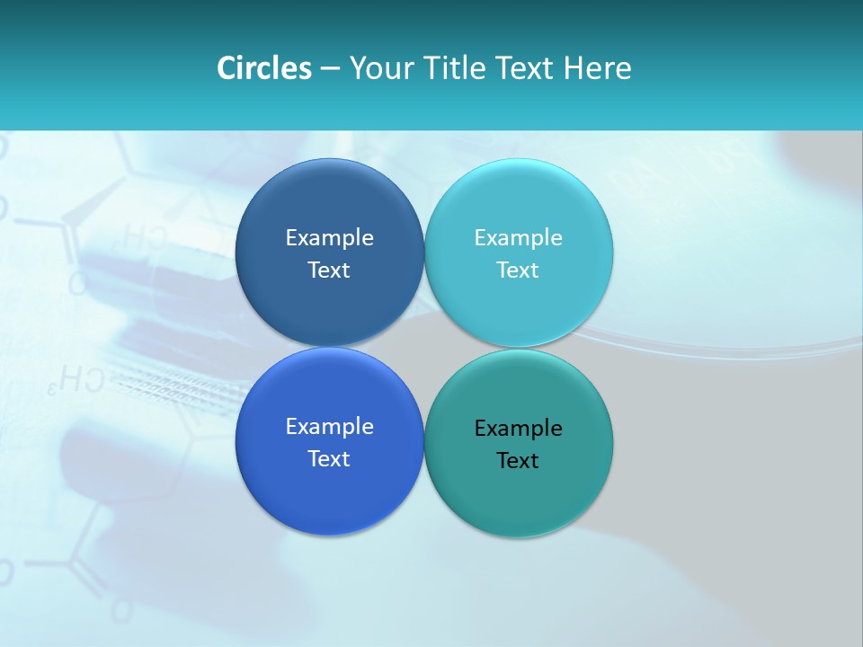 A Magnifying Glass On Top Of A Piece Of Paper PowerPoint Template