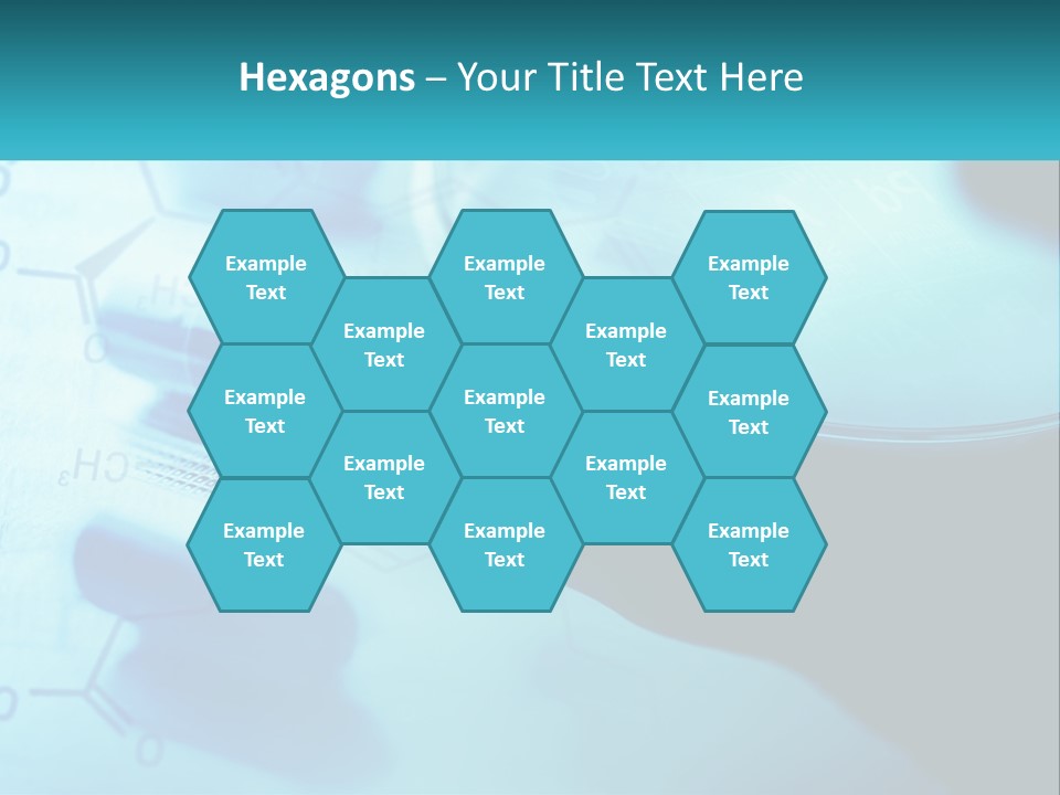 A Magnifying Glass On Top Of A Piece Of Paper PowerPoint Template