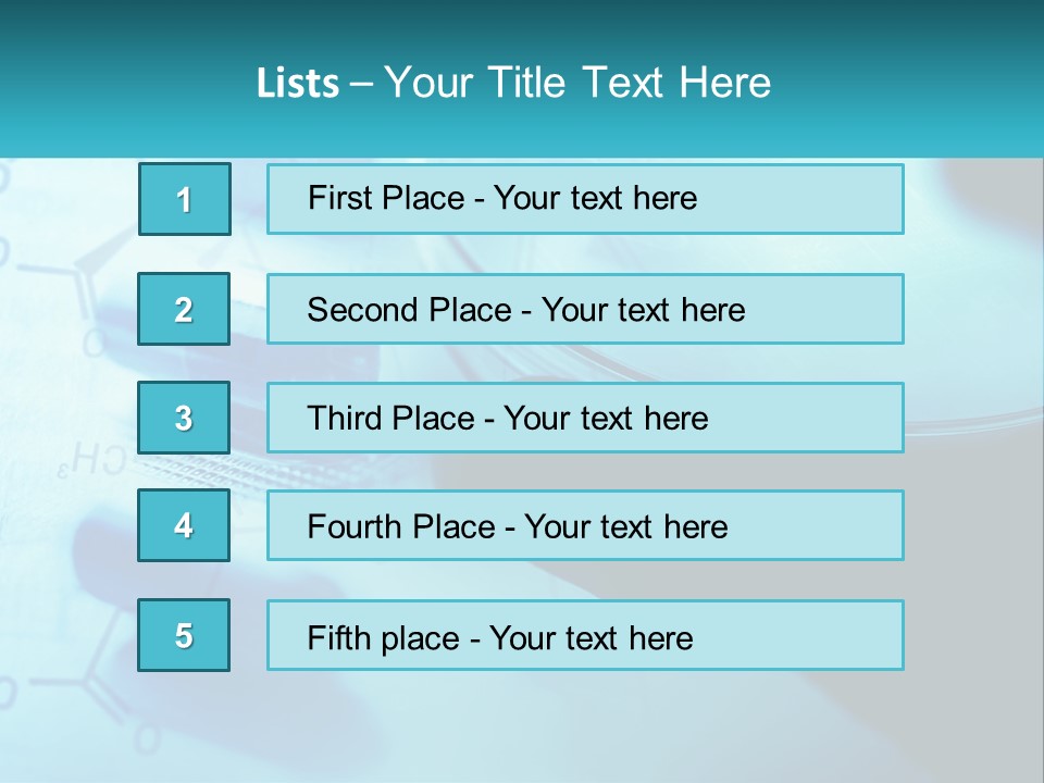 A Magnifying Glass On Top Of A Piece Of Paper PowerPoint Template