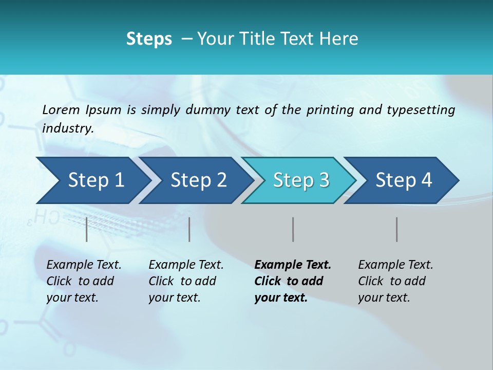 A Magnifying Glass On Top Of A Piece Of Paper PowerPoint Template