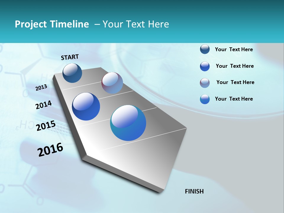 A Magnifying Glass On Top Of A Piece Of Paper PowerPoint Template