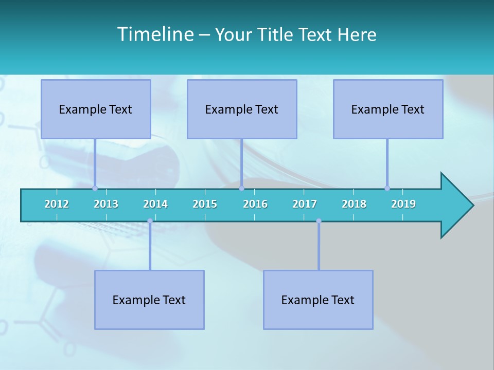 A Magnifying Glass On Top Of A Piece Of Paper PowerPoint Template