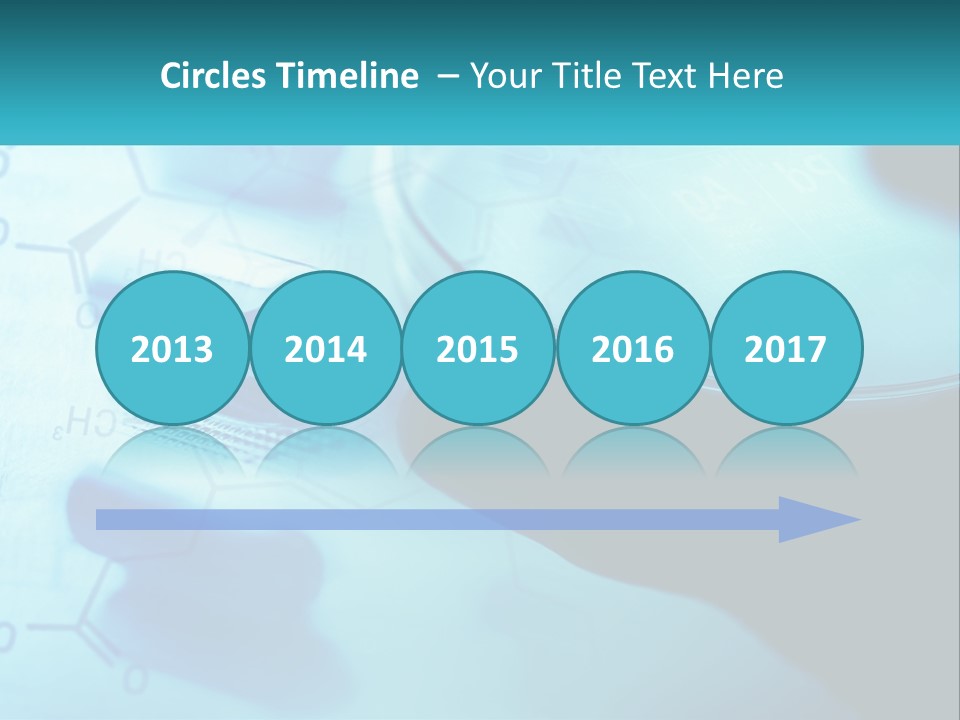 A Magnifying Glass On Top Of A Piece Of Paper PowerPoint Template