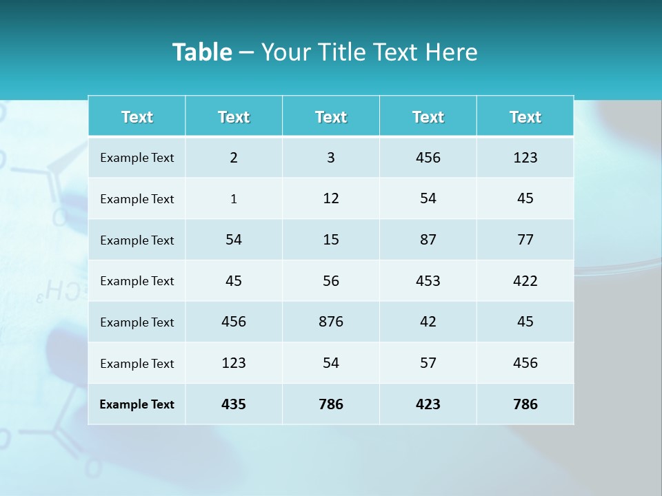 A Magnifying Glass On Top Of A Piece Of Paper PowerPoint Template