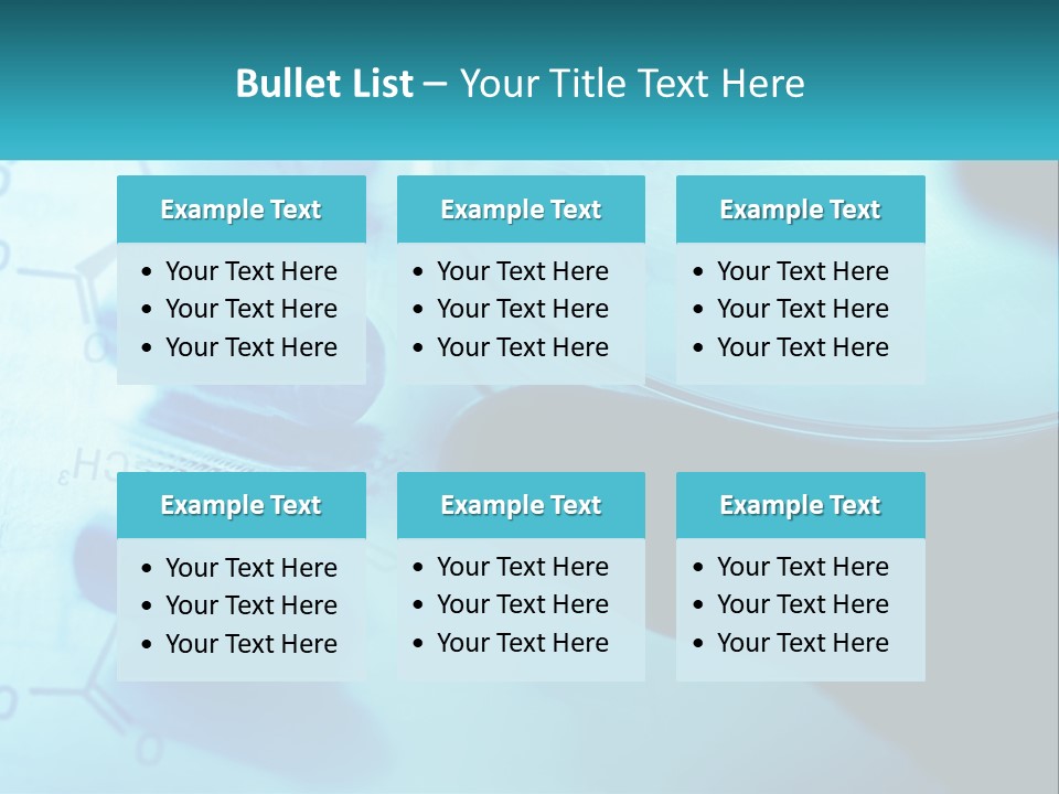 A Magnifying Glass On Top Of A Piece Of Paper PowerPoint Template