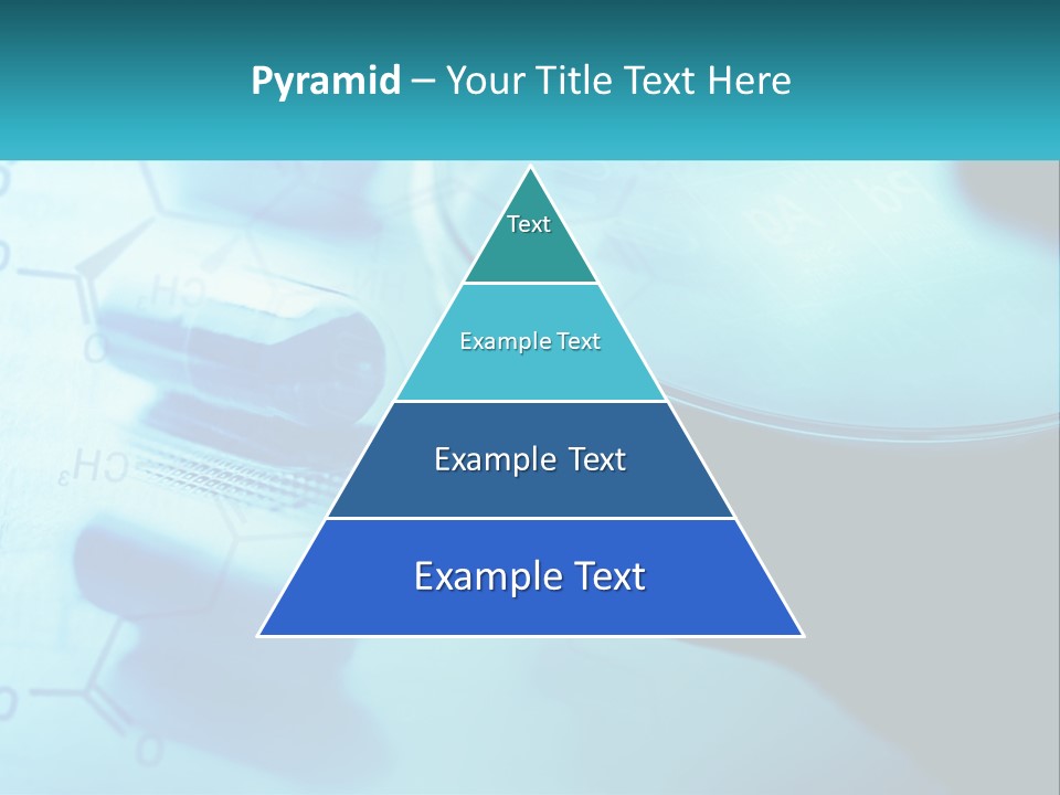 A Magnifying Glass On Top Of A Piece Of Paper PowerPoint Template