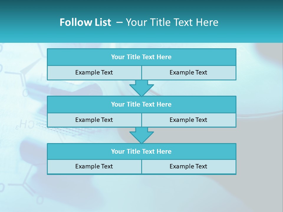 A Magnifying Glass On Top Of A Piece Of Paper PowerPoint Template