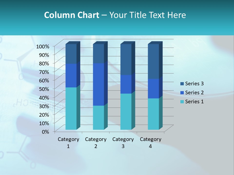 A Magnifying Glass On Top Of A Piece Of Paper PowerPoint Template