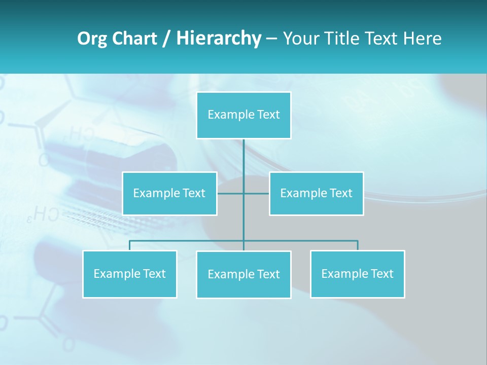 A Magnifying Glass On Top Of A Piece Of Paper PowerPoint Template