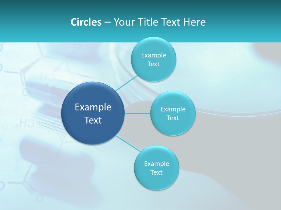 A Magnifying Glass On Top Of A Piece Of Paper PowerPoint Template