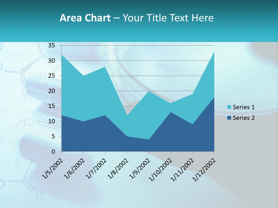 A Magnifying Glass On Top Of A Piece Of Paper PowerPoint Template