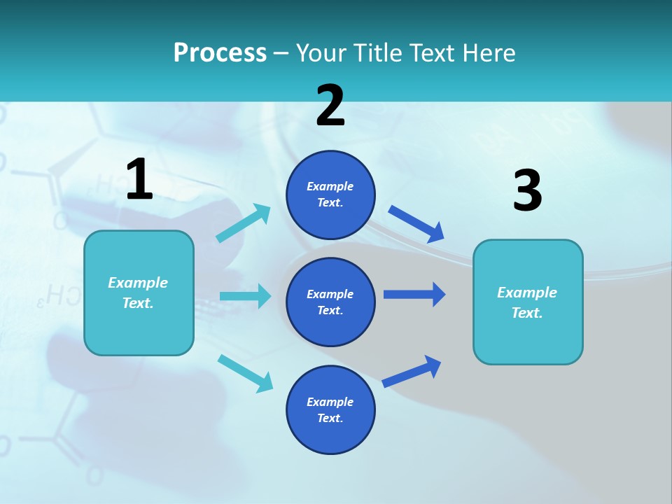 A Magnifying Glass On Top Of A Piece Of Paper PowerPoint Template