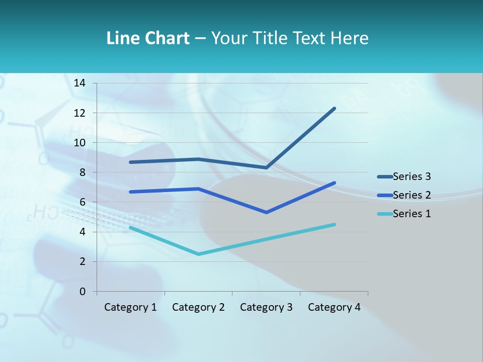 A Magnifying Glass On Top Of A Piece Of Paper PowerPoint Template
