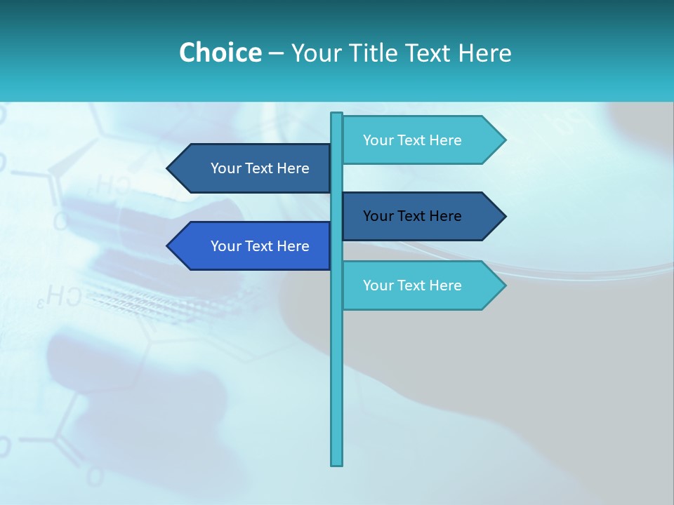 A Magnifying Glass On Top Of A Piece Of Paper PowerPoint Template