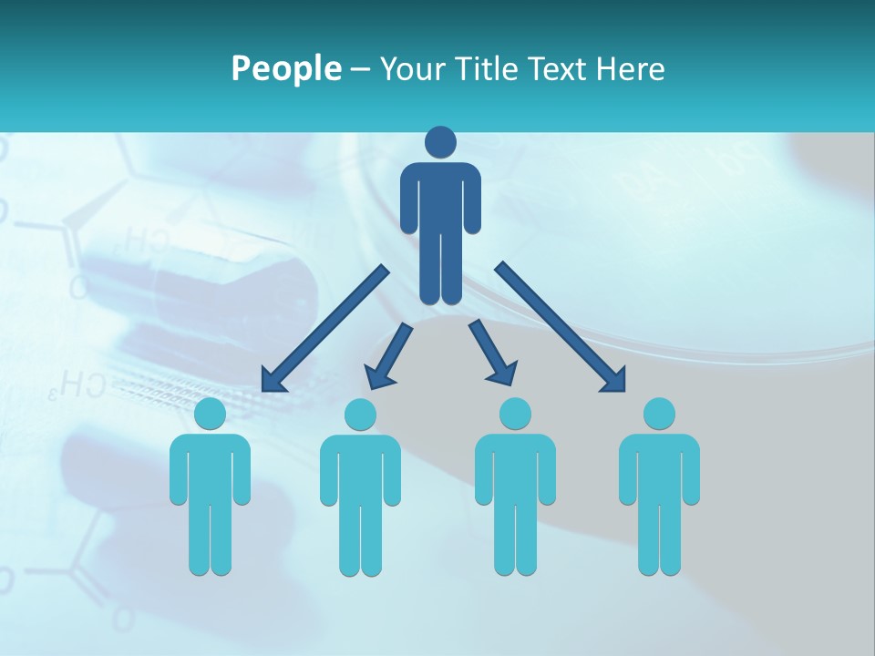 A Magnifying Glass On Top Of A Piece Of Paper PowerPoint Template
