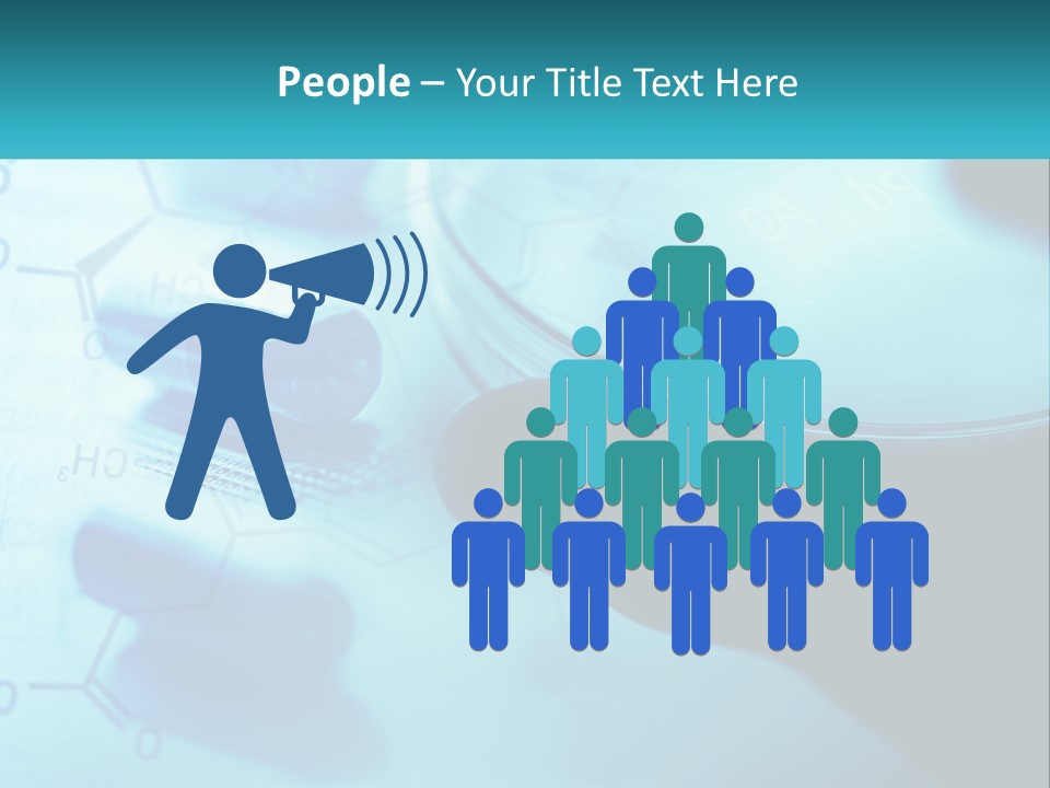 A Magnifying Glass On Top Of A Piece Of Paper PowerPoint Template