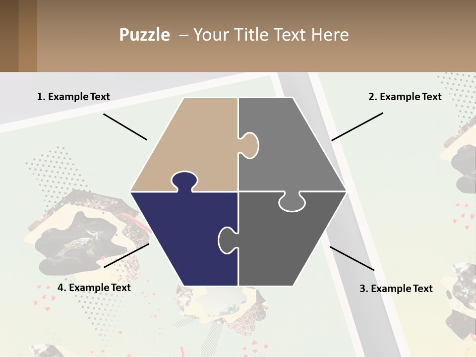 Two Pictures Of A Penguin With A Red Object In It's Mouth PowerPoint Template