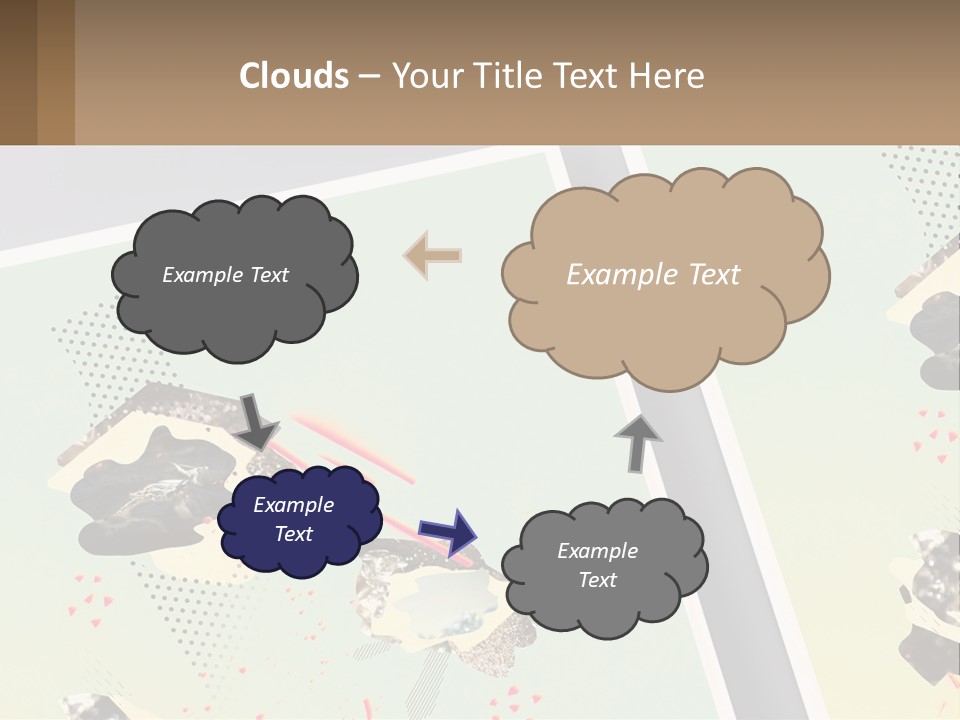 Two Pictures Of A Penguin With A Red Object In It's Mouth PowerPoint Template