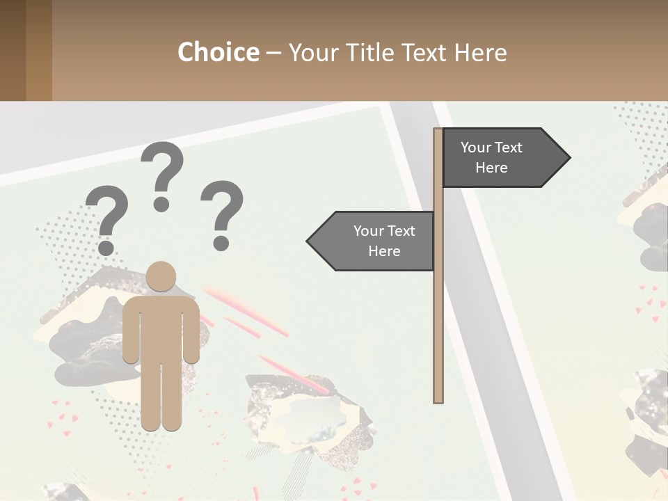 Two Pictures Of A Penguin With A Red Object In It's Mouth PowerPoint Template