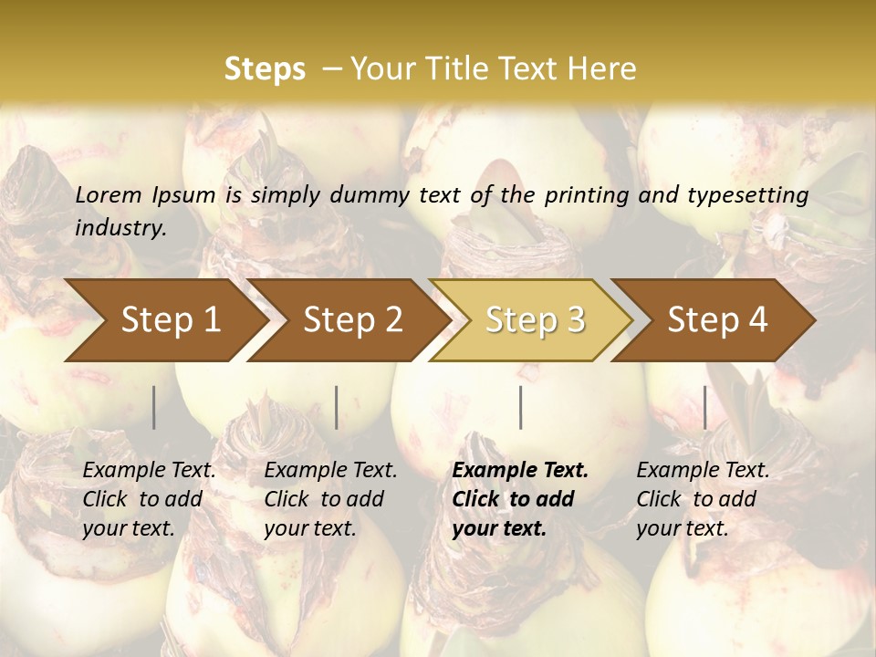 A Bunch Of Onions Sitting On Top Of A Table PowerPoint Template