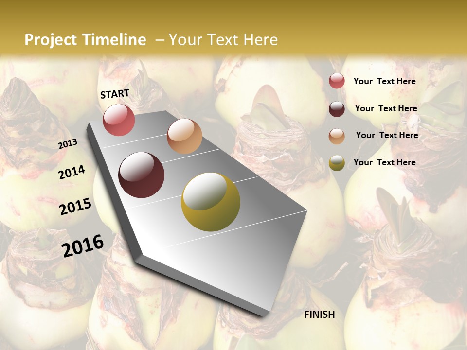 A Bunch Of Onions Sitting On Top Of A Table PowerPoint Template