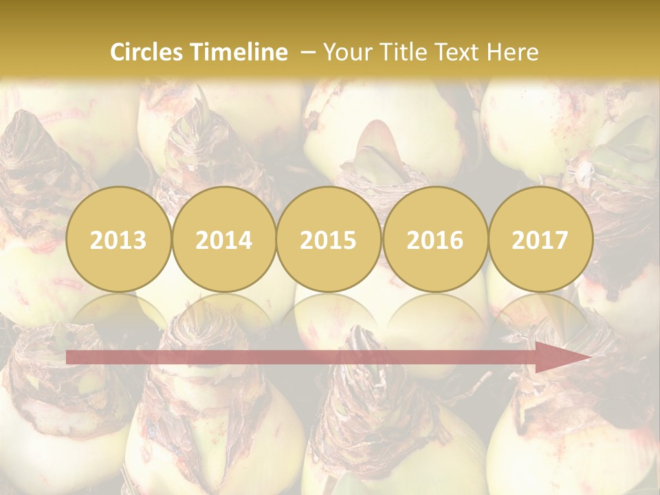 A Bunch Of Onions Sitting On Top Of A Table PowerPoint Template