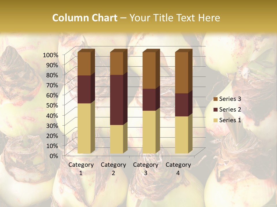 A Bunch Of Onions Sitting On Top Of A Table PowerPoint Template