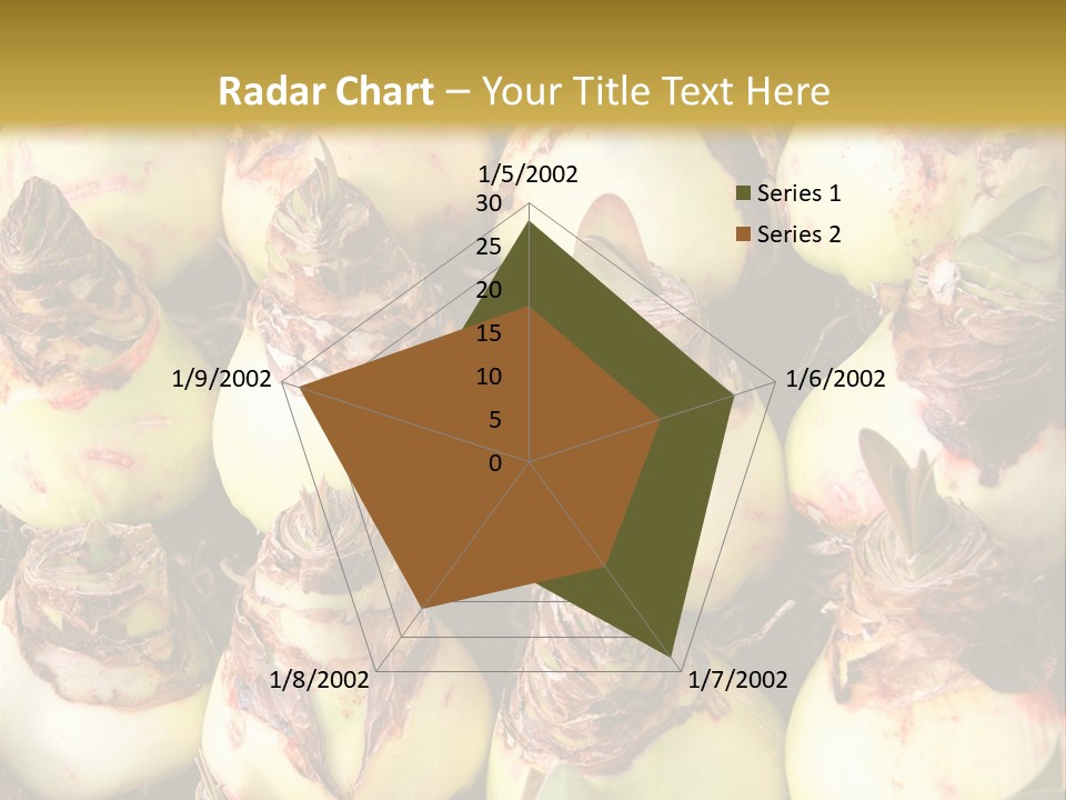 A Bunch Of Onions Sitting On Top Of A Table PowerPoint Template