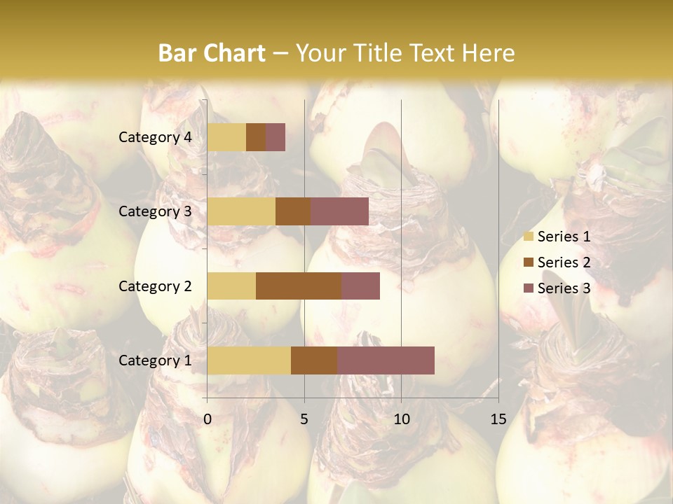 A Bunch Of Onions Sitting On Top Of A Table PowerPoint Template