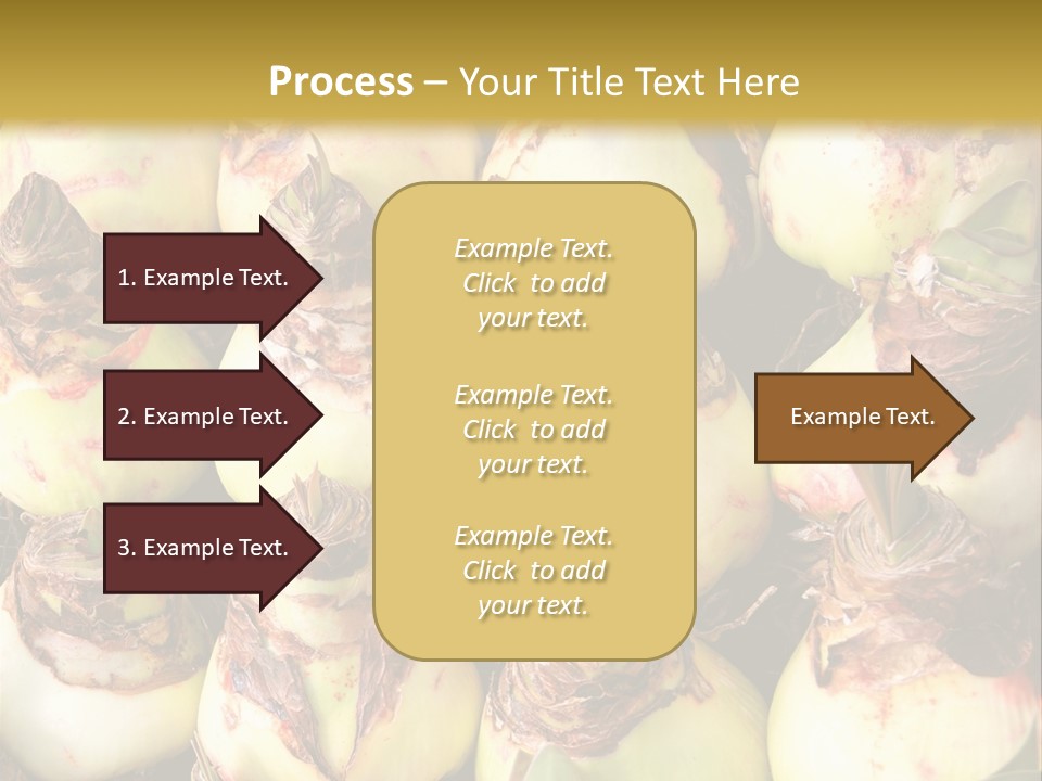 A Bunch Of Onions Sitting On Top Of A Table PowerPoint Template