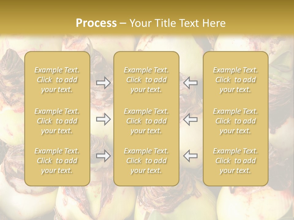 A Bunch Of Onions Sitting On Top Of A Table PowerPoint Template