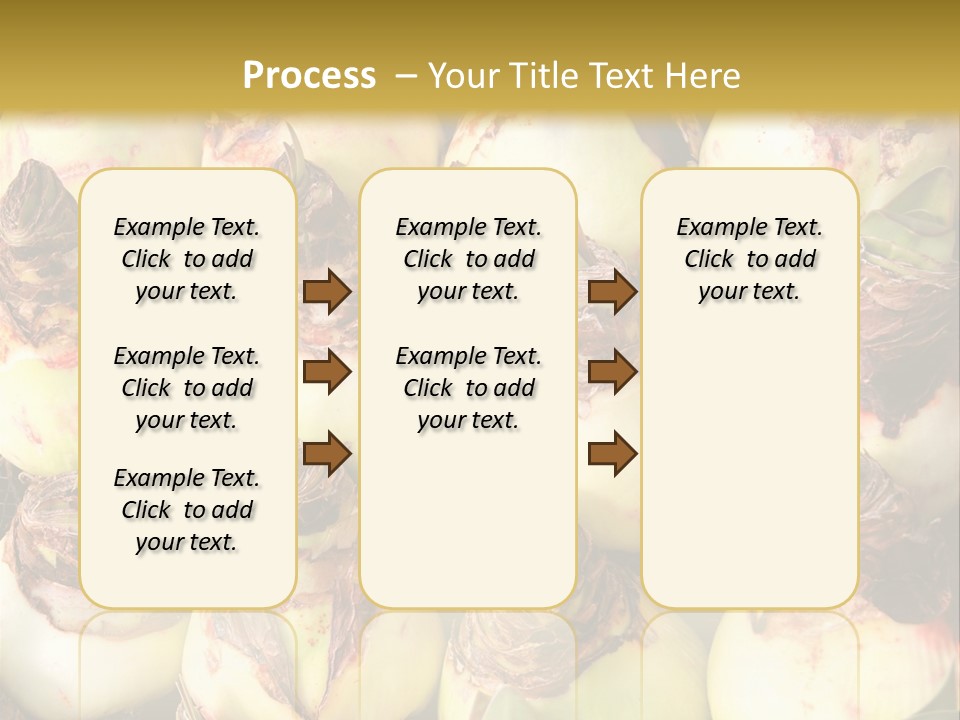 A Bunch Of Onions Sitting On Top Of A Table PowerPoint Template